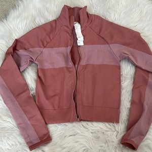 Fabletics cropped seamless jacket